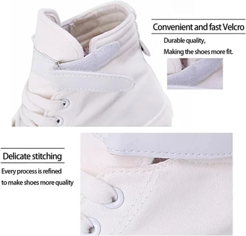 Miniatura 2 de ACEFAST INC SKZ Zapatos de lona unisex Bangchan Felix Hyunjin Jeongin High Top Casual Zapatos para caminar