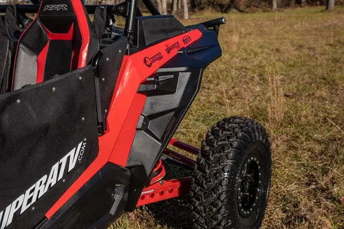 Miniatura 2 de SuperATV Guardabarros traseros para guardabarros trasero para Polaris RZR XP Turbo 2016+ / 4 Turbo /2018+ Turbo S/2019+ 4 Turbo S Durabilidad