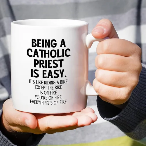 Miniatura 76 de Retreez Taza divertida – This Girl Runs on Coffee + Jesus - Tazas de café de cerámica de 11 onzas – Divertido, sarcasmo, sarcástico, motivacional