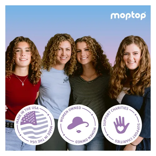 Miniatura 7 de MopTop Acondicionador sin enjuague para cabello natural, fino, grueso, ondulado, rizado y rizado natural, hidratante antiencrespamiento