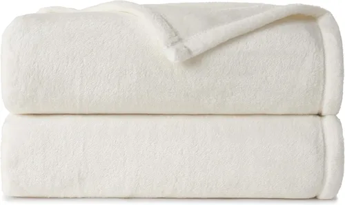 Miniatura 11 de CASUAL LIVING Manta de Vellón Tamaño King/Cal King Esponjosa, Suave, Cálida, Acogedora, Mantas de Cama para Decoración de Dormitorio, Felpa, Gruesa