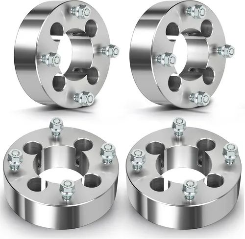 Miniatura 10 de ECCPP 4 adaptadores de espaciadores de rueda de 4 lengüetas de 1 pulgada, conversión de 4x110 a 4x137 10x1.25 2.913 in para 2007-2016 para Rancher