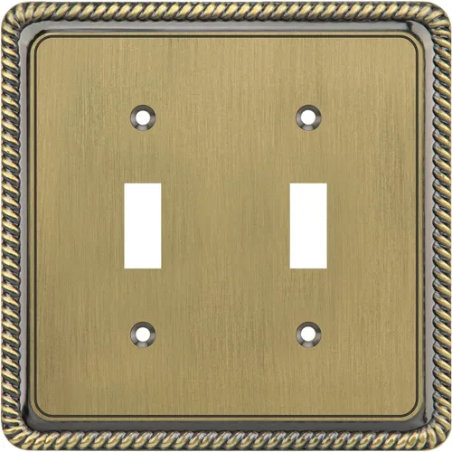 Miniatura 48 de Henne Bery Placa Decorativa de Pared con Borde de Cuerda Placa de Interruptor Cubierta de Tomacorriente
