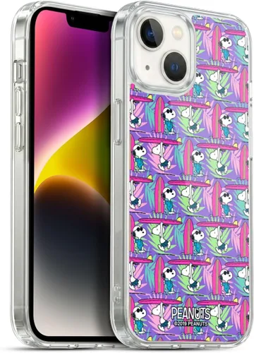 Miniatura 87 de Head Case Designs Peanuts Tropical Surf Snoopy Aloha Disco Gel Funda con licencia oficial [protección de grado militar] compatible con Apple iPhone