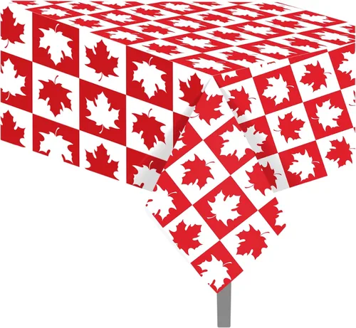 Miniatura 9 de 1 paquete de mantel de plástico con diseño de bandera americana del 4 de julio para fiesta, 54 x 87 pulgadas de largo, mantel rectangular para bufé