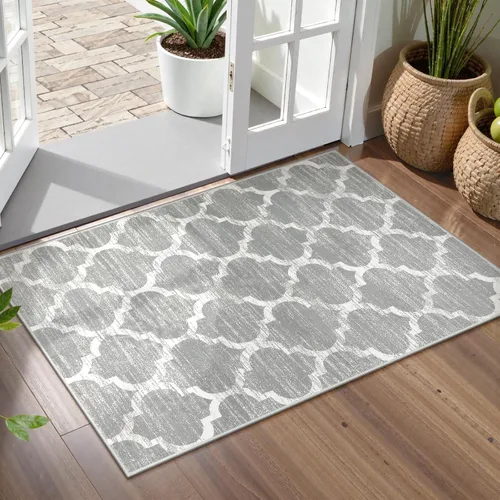 Miniatura 66 de Lahome Alfombra marroquí para pasillo – Alfombra antideslizante lavable de 2 x 6 pies con parte trasera de goma, suave y no desprende pelo, alfombra
