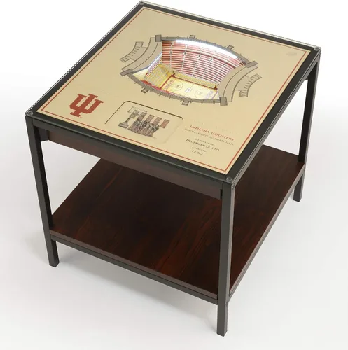 Miniatura 29 de YouTheFan NCAA - Mesa auxiliar iluminada StadiumView de 25 capas
