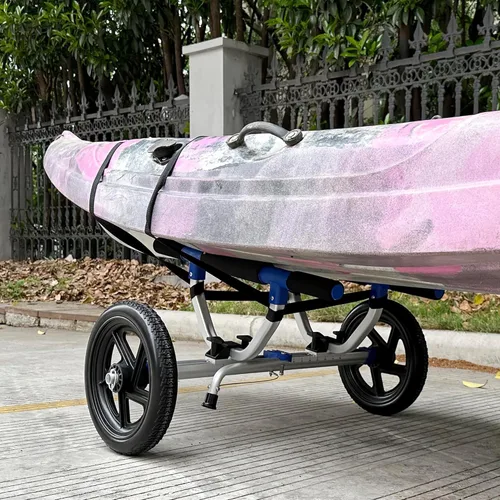 Miniatura 2 de Carrito de kayak, carrito de tabla de remo, carrito de kayak, canoa, dolly, SUP, portador con neumáticos sin aire