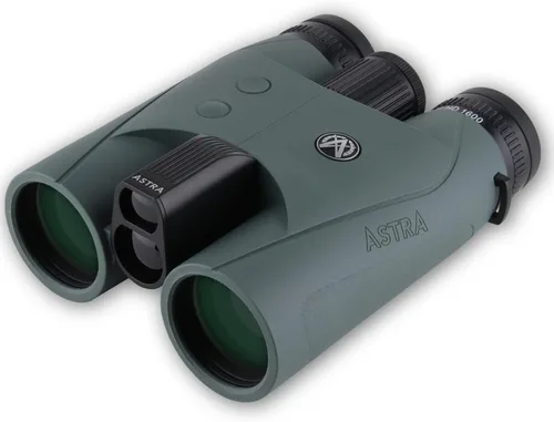 Astra Optix Prismáticos de telémetro láser de 10 x 42 pulgadas para caza, tiro y golf, rango de 1760 o 2600 yardas, balística incorporada, pantalla
