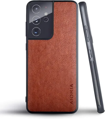 Miniatura 64 de AIORIA Funda protectora completa para Samsung Galaxy S20 FE 5G, 6.5 pulgadas Premium PU cuero cubierta retro negocio diseño completo funda Marrón