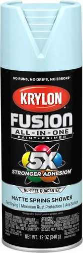 Miniatura 32 de Krylon Fusion - Pintura en aerosol adhesiva todo en uno para uso en interiores y exteriores, 12 onzas, aluminio Icy Grape