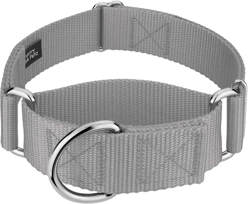 Miniatura 16 de Country Brook Petz - Collar para perro de nailon resistente Martingale de 15 colores (extra grande, 1 1/2 pulgadas de ancho, azul océano)