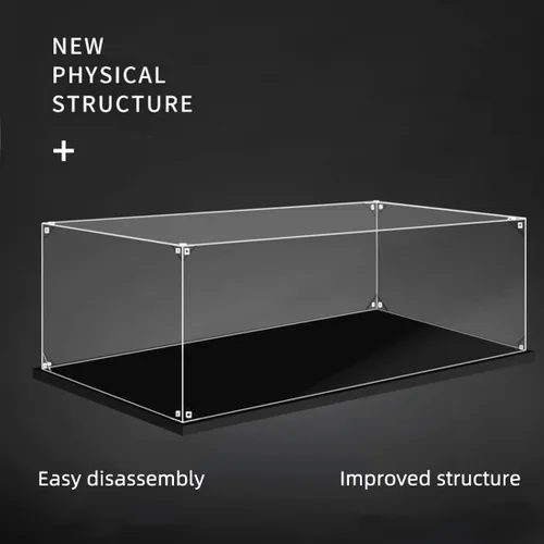 Miniatura 3 de Caja de exhibición de acrílico para el modelo #21311, caja de almacenamiento de protección impermeable a prueba de polvo, compatible con #21311