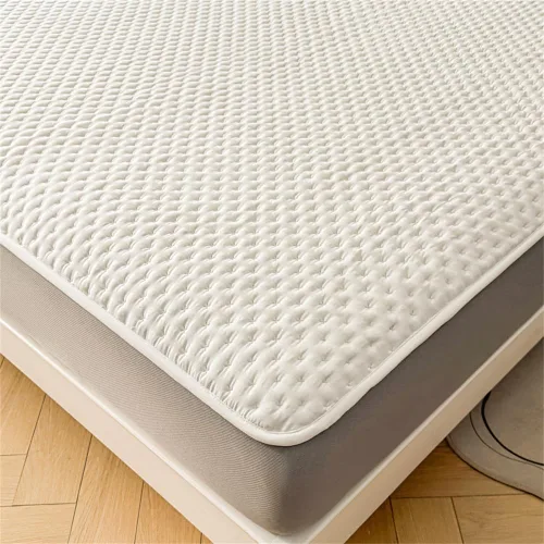 Miniatura 4 de Mattress Protector, Waterproof Mattress Protector, Fits 6"-20" Mattresses with Deep Pocket, Cooling, Breathable Fitted Sheets, Soft Bed Cover, Blanco