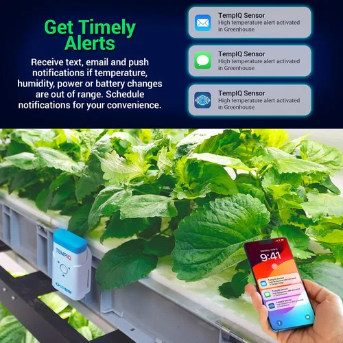 Miniatura 7 de TEMPIQ - Sensor remoto de temperatura y humedad WiFi – Integración de aplicaciones, alertas, ayuda a monitorear el segundo hogar, AirBnb, RV