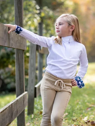 Miniatura 8 de Anni Lyn Sportswear Camisa Ventilated Show Niña - Manga Larga