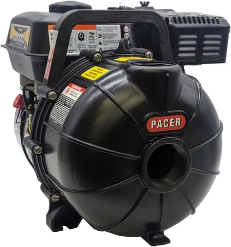 Miniatura 2 de Pacer Bombas SE2PL E5.5 Bomba de transferencia de agua multiusos con entrada y salida de 2 pulgadas, 150 GPM