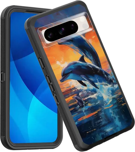 Miniatura 18 de Funda para Pixel 7a, a prueba de golpes, 3 capas, protección de cuerpo completo, resistente, de alto impacto, para Google Pixel 7a de 6.1 pulgadas