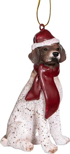 Miniatura 13 de Design Toscano - Figura de perro para decoración navideña. Golden Retriever