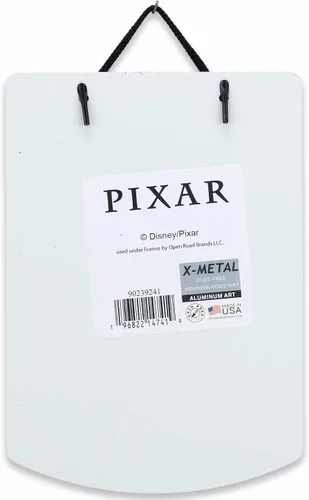 Miniatura 3 de Disney Pixar Toy Story Not Today Zurg - Decoración colgante de pared de metal, divertido letrero de Buzz Lightyear para el hogar u oficina