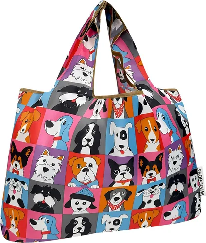 Miniatura 28 de allydrew Bolsas de comestibles reutilizables de nailon plegables grandes