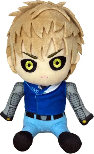One Punch Man S2 Genos Demon Cyborg - Peluche sentado de 7 pulgadas de alto