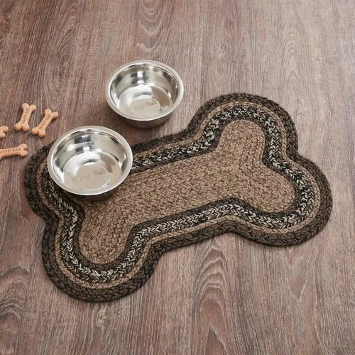 Miniatura 7 de VHC Brands Tapete expreso para interiores y exteriores, para perros, gatos, cocina, hueso pequeño, 11.5 x 17.5 pulgadas
