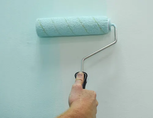 Miniatura 2 de ROLLINGDOG Fundas de rodillo de pintura de 9 pulgadas - 1/2 siesta de poliéster sin pelusa para pintura de pared semi lisa (paquete de 3)