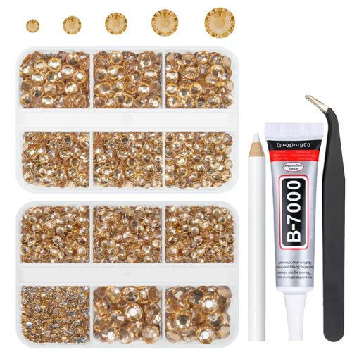 Miniatura 15 de qiipii Resina Metálica Plata Diamantes de Imitación con Parte Posterior Plana para Adornar Manualidades, Piedras Planas de 2mm-6mm, Gemas de Plata