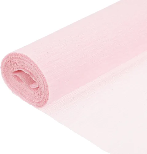 Miniatura 23 de MECCANIXITY Papel crepé, 7.9 pies de largo y 20 pulgadas de ancho, rollo de papel crepé de albaricoque para decoración de fiestas, suministros