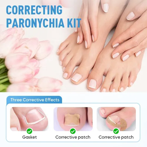 Miniatura 3 de Juego de corrector de uñas encarnadas, tiras correctoras de uñas curvas, lima sin dolor y herramientas de pedicura levantador para mujeres y hombres
