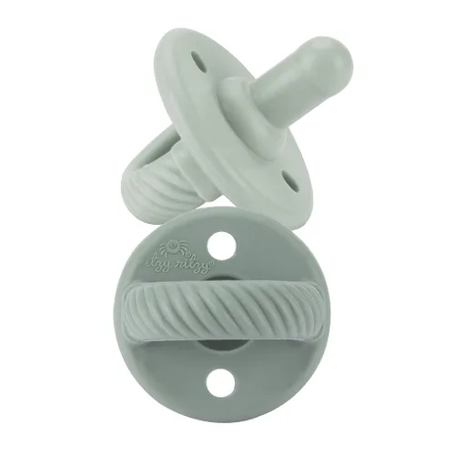 Miniatura 8 de Itzy Ritzy Chupetes de Silicona para Edades de 6-18 Meses - Los Chupetes Itzy Soother Cuentan con Mango Plegable y Dos Orificios de Aire para Mayor