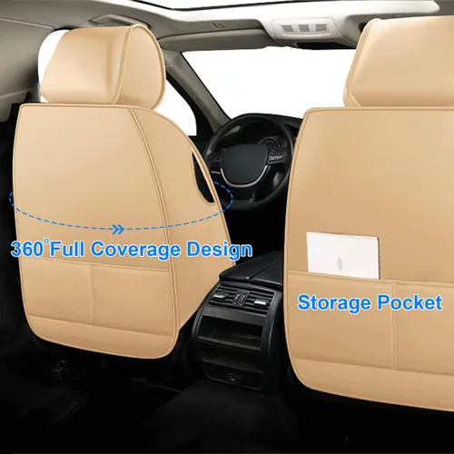 Miniatura 6 de Fundas de asiento de automóvil de ajuste universal para vehículos de 5 asientos, cobertura completa, protector de asiento para Camry Corolla RAV4
