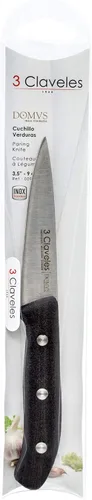 Miniatura 2 de 3 CLAVELES CUCHILLO VERDURAS DOMVS 9 cm-3.5" E 3C 00950, Acero Inoxidable, Mango Polipropileno