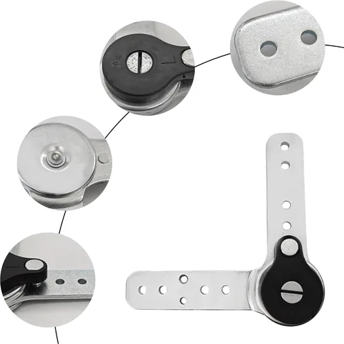 Miniatura 5 de Bisagra de ángulo ajustable resistente, función de reinicio automático, bisagra de mecanismo de ajuste de ángulo de 90 a 180 grados para sofá, cama