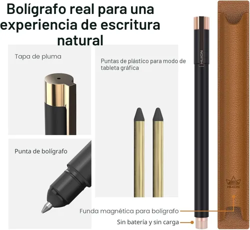 Miniatura 8 de HUION Note - Tableta de Dibujo Cuaderno Digital 2 en 1 con Lápiz sin Batería, Tableta de Papel Inalámbrica Bluetooth Almohadilla de Escritura