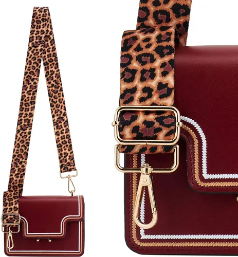 Miniatura 381 de ZOOEASS - Correa de repuesto para cartera, para colgar en el hombro o para cruzar, ancha y ajustable, de lona