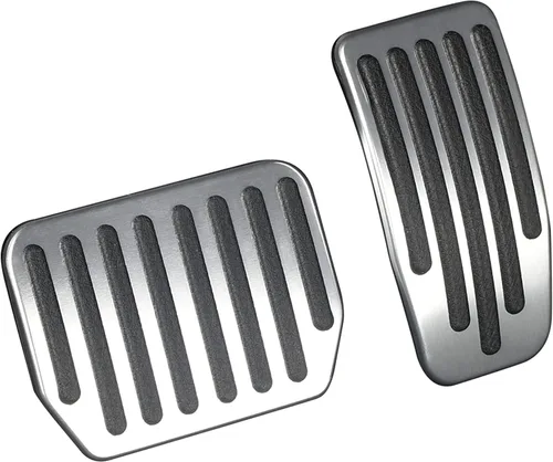 Juego de pastillas de pedal para Tesla Modelo 3 Modelo Y, accesorios de aluminio de rendimiento antideslizante para el pedal de freno y acelerador