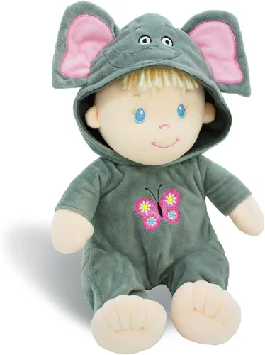 Miniatura 15 de June Garden Dulce Dolly Astronauta de 12 pulgadas - Muñeca de bebé de peluche ultrasuave para el nacimiento en adelante - Atuendo de traje espacial