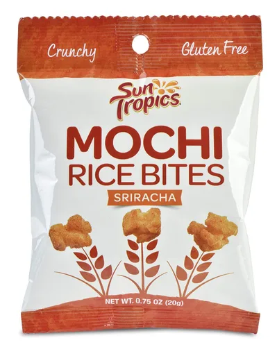 Miniatura 13 de Sun Tropics Mochi Snack Bites, sabor a curry dorado, 3.5 onzas (paquete de 6) Bocaditos crujientes de Mochi crujientes, pepitas de arroz