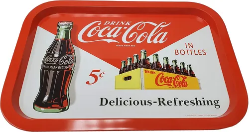 The Tin Box Company Bandeja rectangular de lata Coca Cola (778407-12)