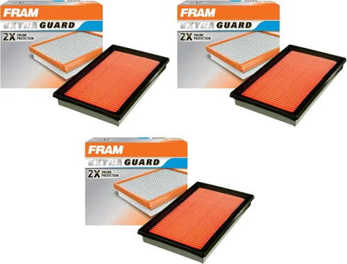 FRAM Filtro de aire extra Guard para motor, fácil de instalar con protección avanzada del motor y rendimiento óptimo, CA8547 para vehículos Mazda