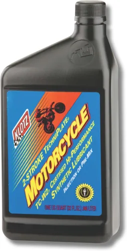Miniatura 5 de Klotz Motorcycle TechniPlate Aceite sintético premezcla/inyector para motores de 2 tiempos TC-W2 – 1 galón KL-301