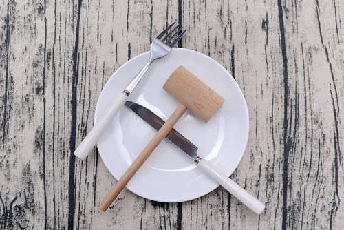 Miniatura 5 de 4 mazos de madera de cangrejo o langosta