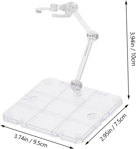 Miniatura 4 de Soporte de efectos especiales hecho a mano, soporte para figura de acción, soporte para muñeca, soporte para figuras, soporte de plástico azul
