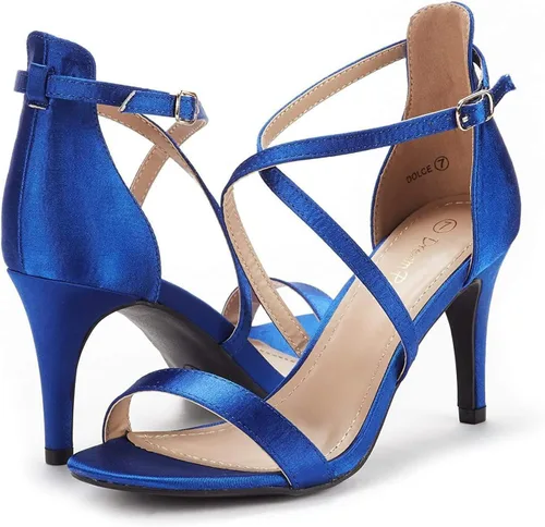 Miniatura 3 de Dream Pairs - Sandalias de tacón con punta abierta Dolce Fashion para mujer