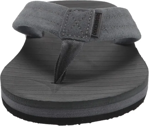Miniatura 2 de Quiksilver Men's Carver Suede 3 Point Flip Flop Athletic Sandal
