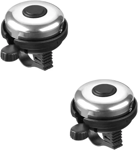Miniatura 34 de Accmor Campana de Bicicleta Clásica, Campana de Bicicleta de Aluminio, Campana de Bicicleta de Sonido Fuerte Nítido y Claro para Adultos y Niños