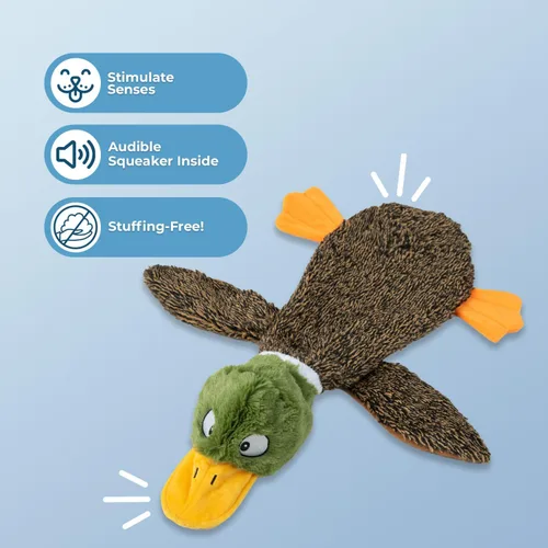Miniatura 2 de Best Pet Supplies Juguetes chirriantes para perros con tela suave y duradera para mascotas pequeñas, medianas y grandes, juguete interactivo
