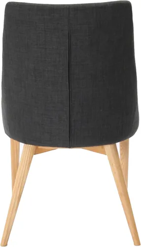Miniatura 6 de Silla de comedor de ratán girasol L-C312DG 1 par (gris oscuro)
